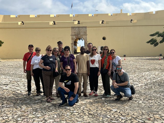 Equipo del viaje a Angola en Luanda