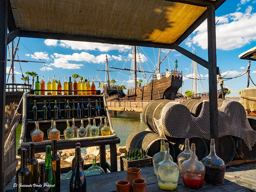 Muelle de las Carabelas, Barrio Medieval, mercancías - Huelva Muelle de las Carabelas, Barrio Medieval, mercancías - Huelva, por El Guisante Verde Project