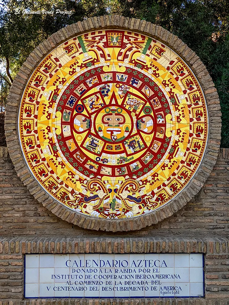 Piedra del Sol o Calendario Azteca - Palos de la Frontera, Huelva Piedra del Sol o Calendario Azteca - Palos de la Frontera, Huelva, por El Guisante Verde Project