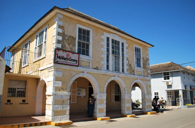 Construcción colonial en Falmouth (Jamaica)