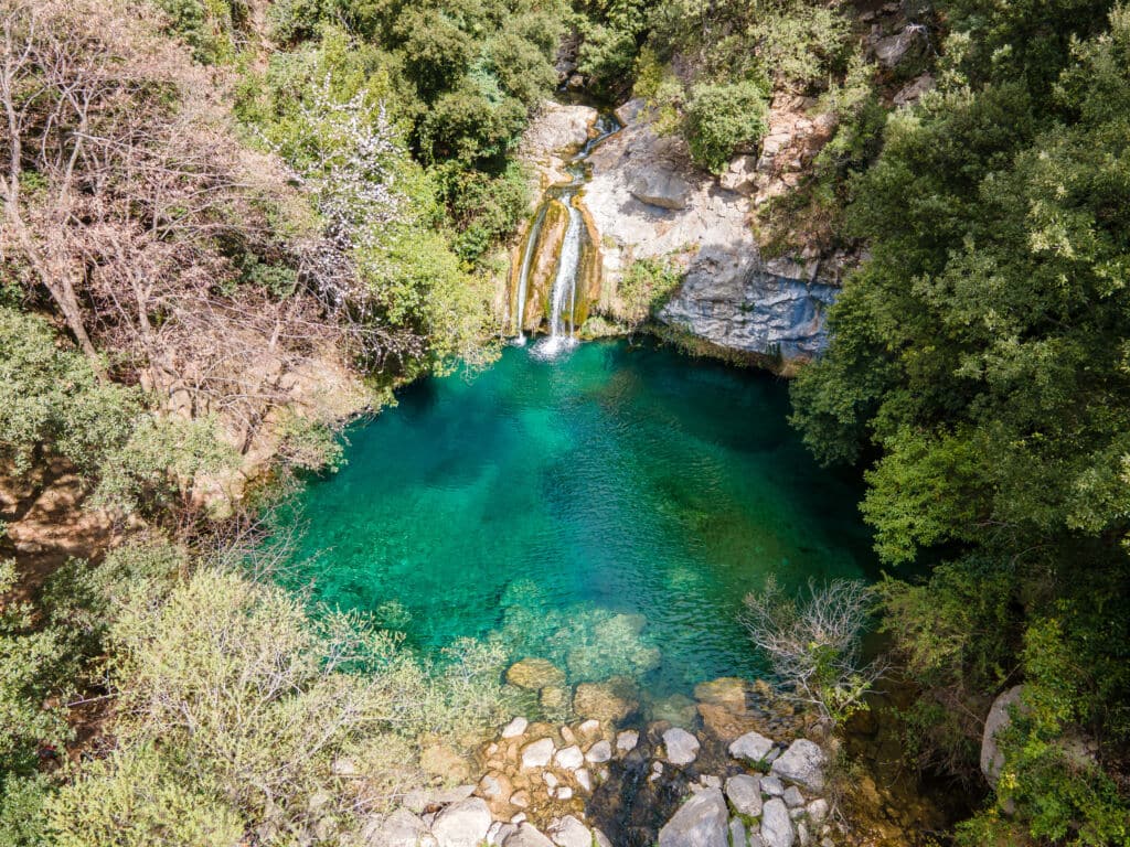 El Gorg Blau (Girona).