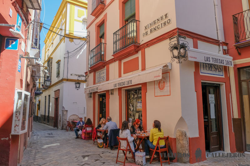 Barrio de Santa Cruz en Sevilla