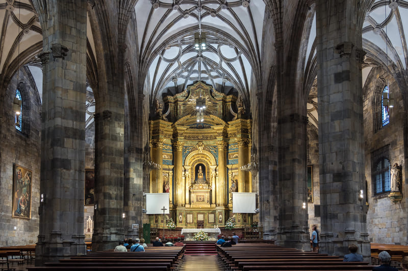 Basílica de Begoña que ver en bilbao