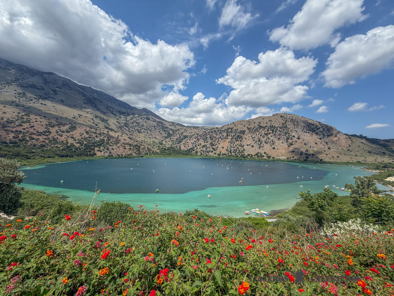 Lago Kournas que visitar en creta