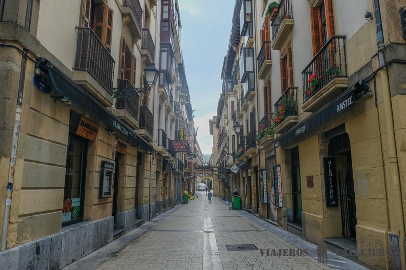 Parte Vieja en el San Sebastián en un día