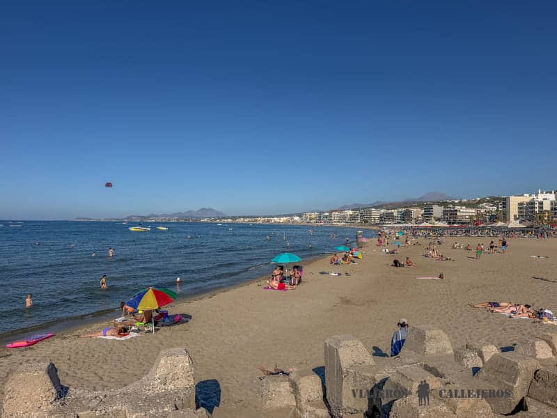 playa que ver en rethymno