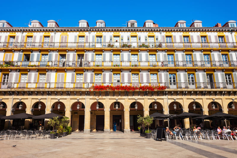 plaza constitución que ver en san sebastian