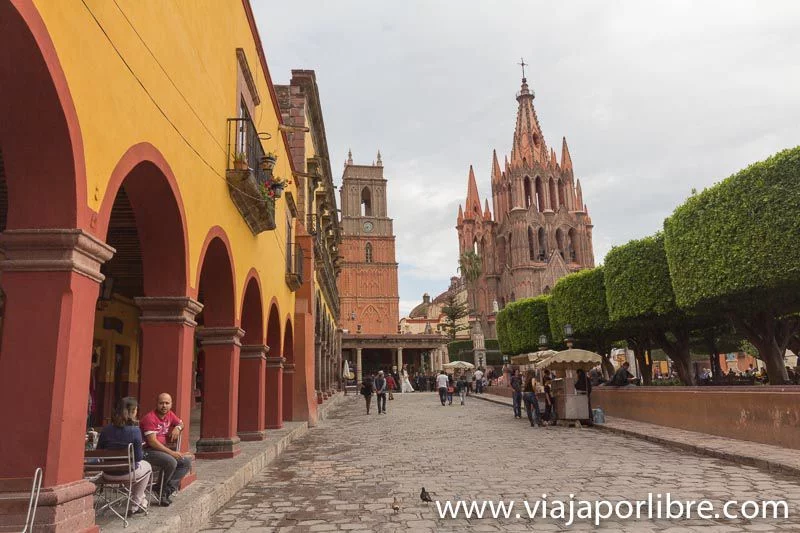 Mexico - San Miguel de Allende, la ciudad más bonita de México Jardin Allende