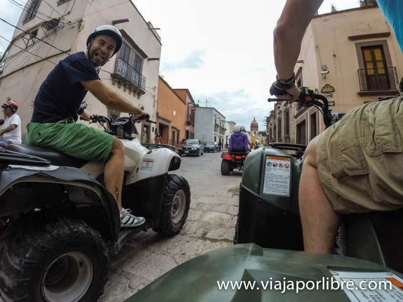 Mexico - San Miguel de Allende, la ciudad más bonita de México Cuatrimotor / Quad