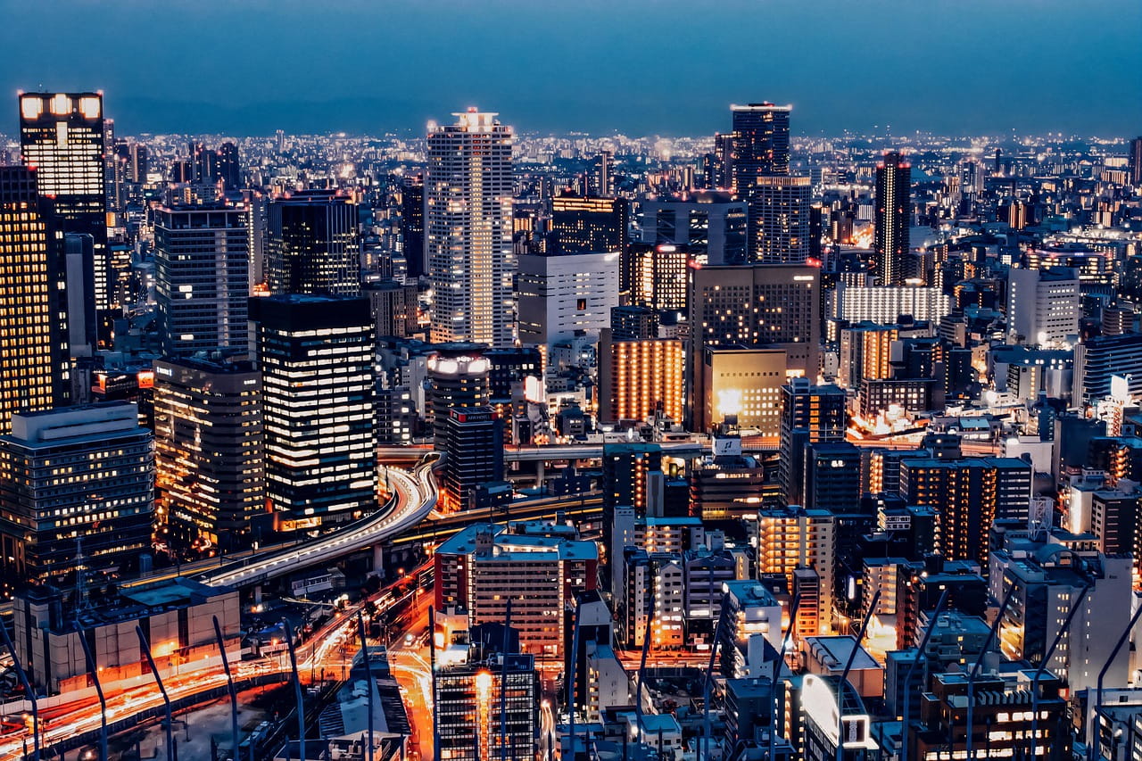 osaka iluminada