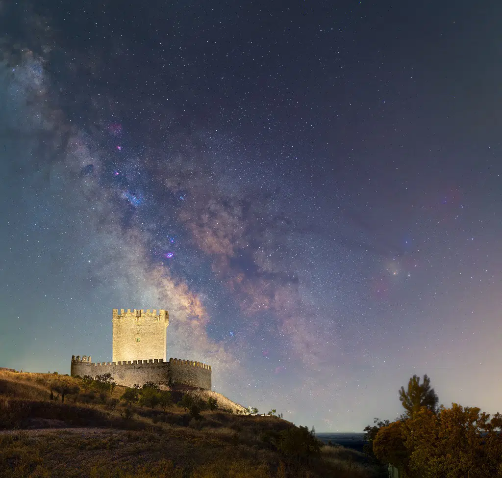 Ver las estrellas desde Tiedra, Valladolid.