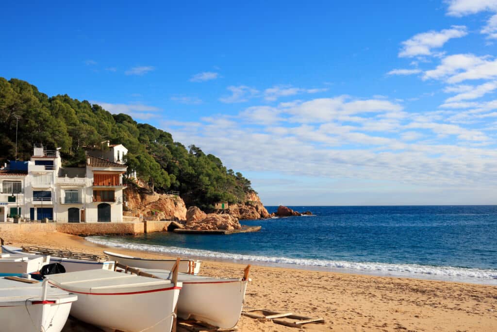 Playa de Tamariu. Por Marlee.