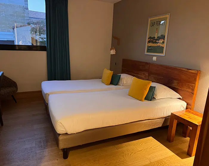 Nuestro alojamiento en Burdeos