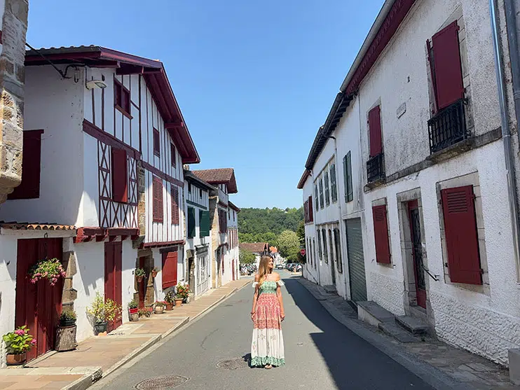 La Bastide-Clairence en el País Vasco francés
