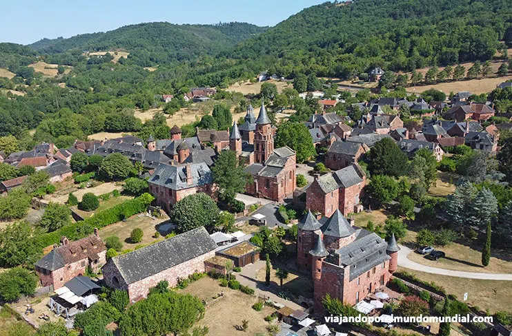 Collonges-la-Rouge, el pueblo rojo de Francia