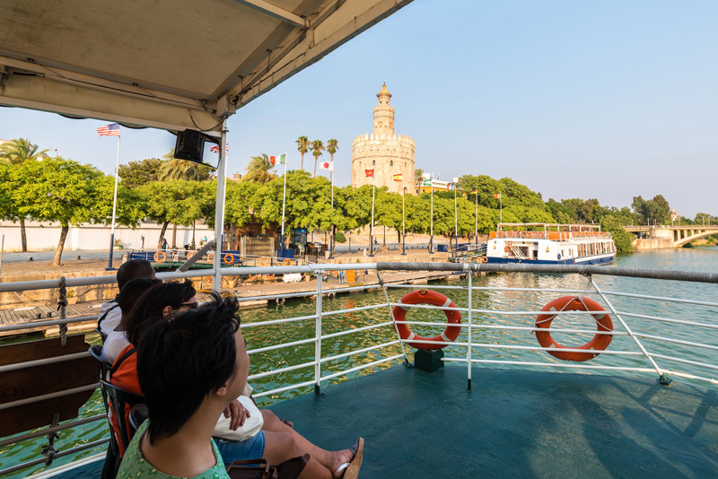 Paseo en barco por Sevilla