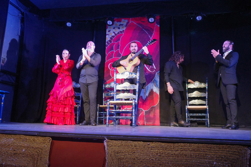 Espectáculo de flamenco en Sevilla