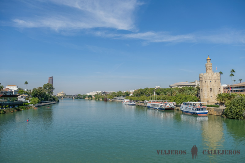 Torre del Oro en el recorrido por Sevilla en cuatro días